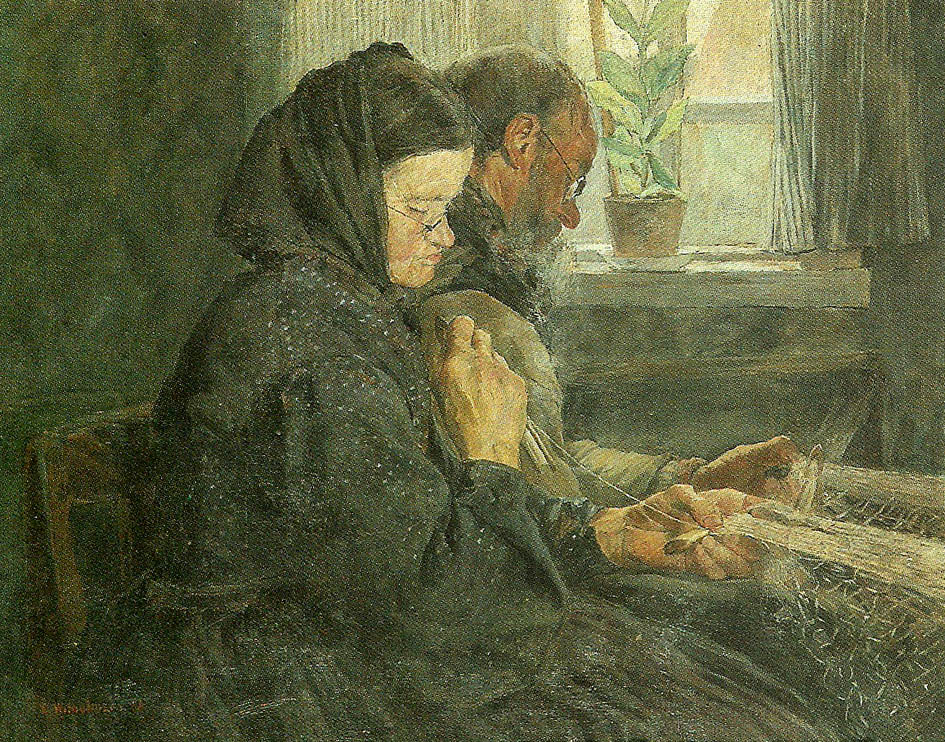 Carl Wilhelmson det gamla paret